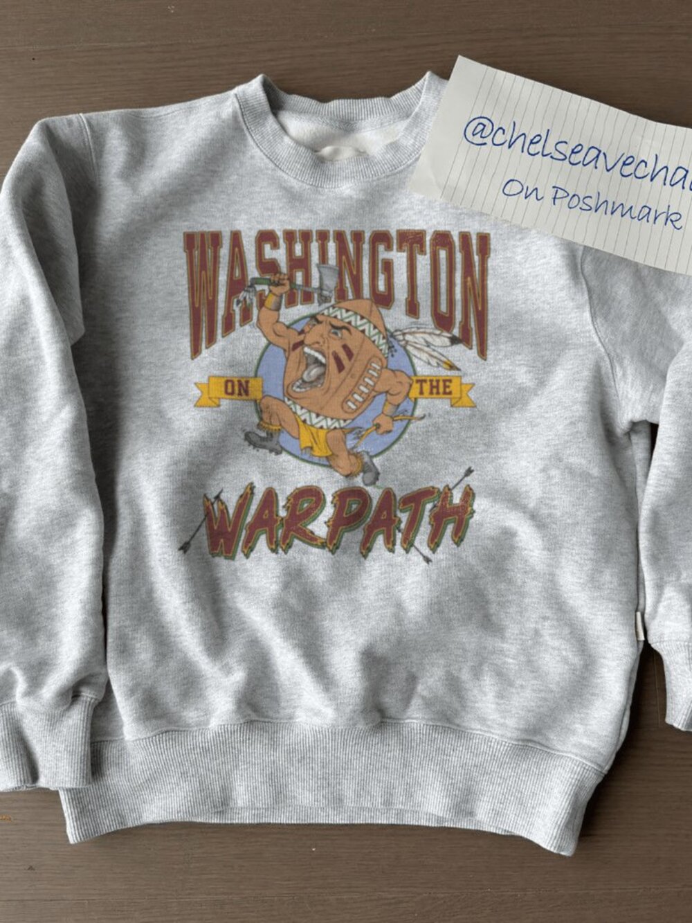 Vintage 90s Washington Redskins Football Sweatshirt, NFL Commanders Shirt Tee